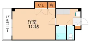 アーバンフィールド東Ⅱ【2階】の間取り