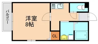 セピアコート片峰【1階】の間取り