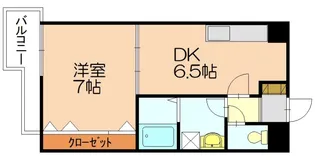 ヴェルモント桜原【205号室】の間取り