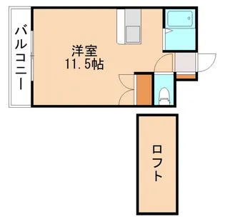 エスポワール空港【403号室】の間取り