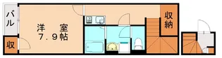 クレイノFLORA 宇美【2階】の間取り