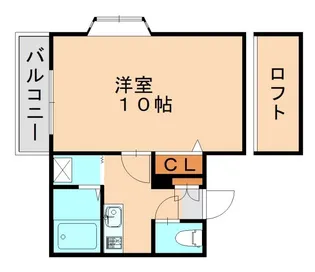 レンブランサSUE【203号室】の間取り