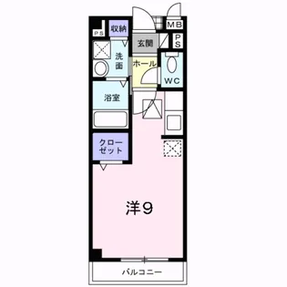 ベル アルモニー1番館【1階】の間取り