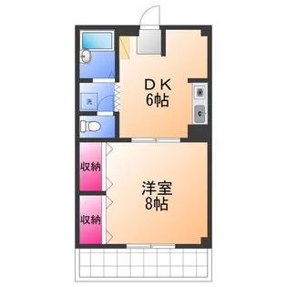 エスポワ−ルSAKAI【2階】の間取り