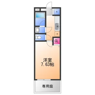 グリシーナ コート【1階】の間取り