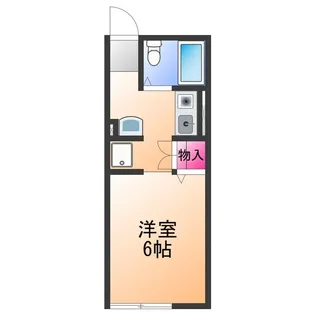 メゾンドソレイユ【2階】の間取り