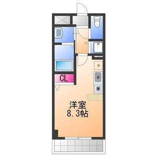 サンパティーりんくう【3階】の間取り
