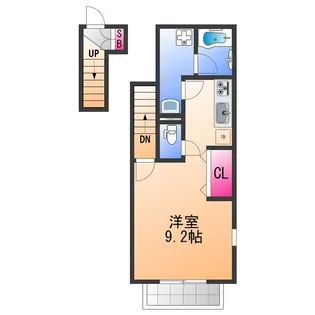 マノアレイ【2階】の間取り