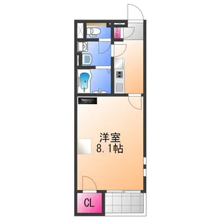 クレイノプルメリア【2階】の間取り