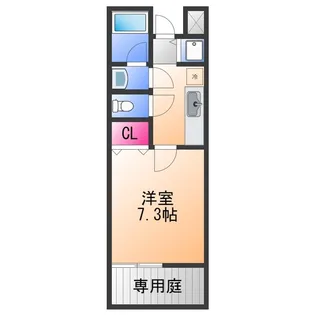 ラ・フェスタ 下池田【2階】の間取り