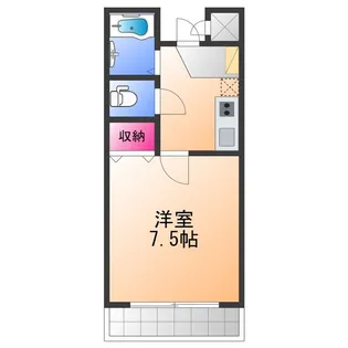 ミヤコピア高松【2階】の間取り