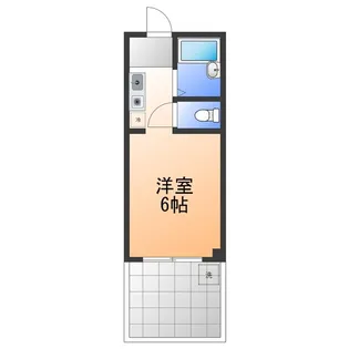 WAVEHOUSE【2階】の間取り