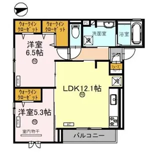 アド アジュール【2階】の間取り