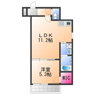 フジパレス泉佐野駅東Ⅱ番館【1階】の間取り