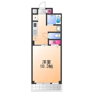 GRECALE忠岡【2階】の間取り