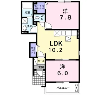 ノイハウスZ【1階】の間取り