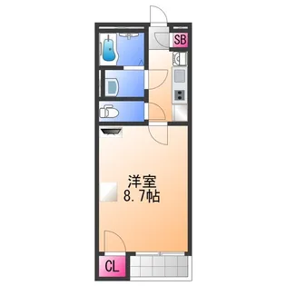 クレイノアペルト泉佐野Ⅰ【2階】の間取り