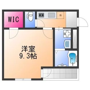 フジパレス南海貝塚駅西Ⅰ番館【3階】の間取り