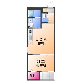 Feliz Courtりんくう【1階】の間取り