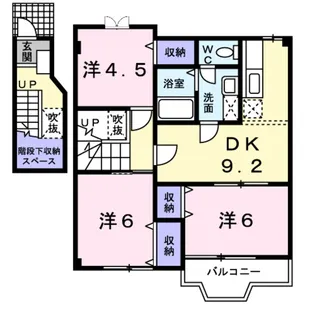 エルンテ【2階】の間取り