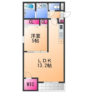 ジーメゾンステラ泉北【2階】の間取り