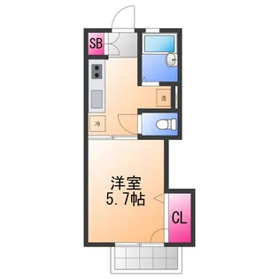 パインコート B【2階】の間取り