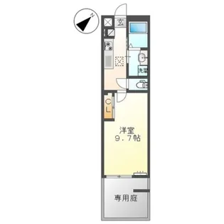 カンパニュール【1階】の間取り