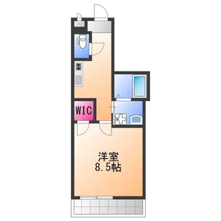 フジパレス日根野Ⅱ【2階】の間取り