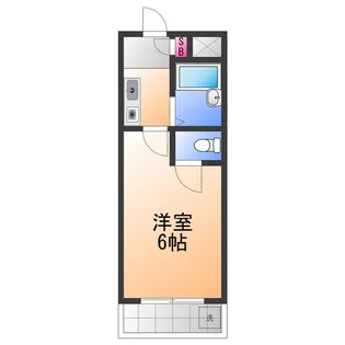 アバンティ貝塚Ⅱ番館【4階】の間取り