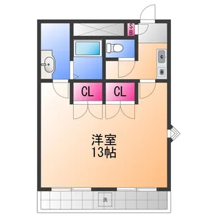 アバンティ貝塚Ⅱ番館【3階】の間取り