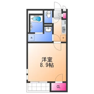 クレイノ心【2階】の間取り