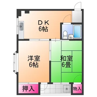 TWIN26【4階】の間取り