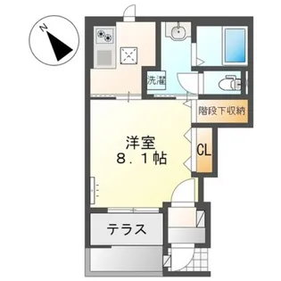 エテルネル8【1階】の間取り