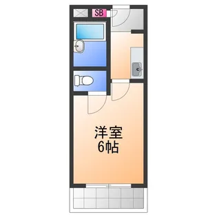 アバンティ貝塚Ⅰ番館【2階】の間取り