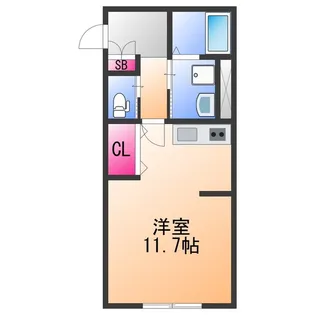 Praia りんくう【1階】の間取り