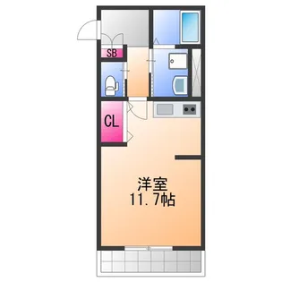 Praia りんくう【2階】の間取り