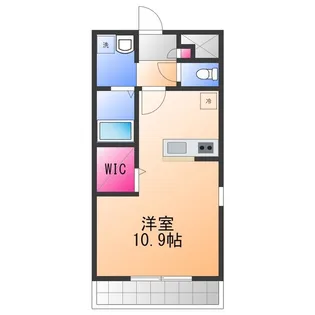 アンプルール ユートピア【1階】の間取り
