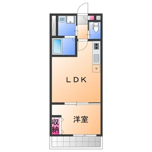 Feliz CourtりんくうⅡ【1階】の間取り
