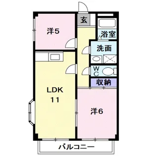 あすなろ【2階】の間取り