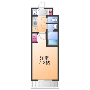 Alivis堺浜寺【9階】の間取り