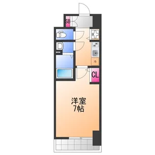 Alivis堺浜寺【9階】の間取り