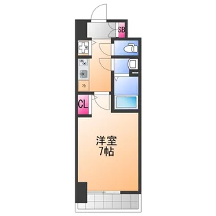 Alivis堺浜寺【10階】の間取り