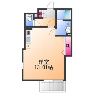 F+style西取石2号館【1階】の間取り