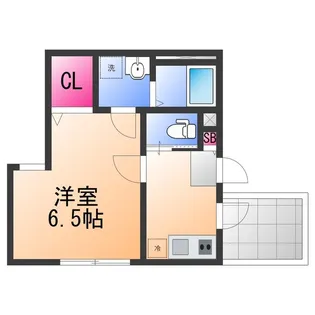 ALEGRIA津久野South【3階】の間取り