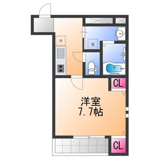 フジパレス東豊中町【1階】の間取り