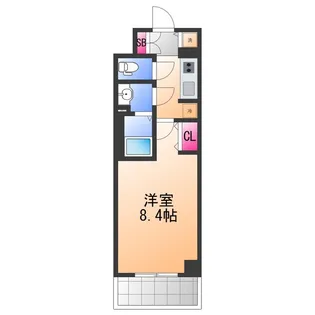 S−RESIDENCE堺浜寺axial【2階】の間取り