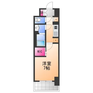 S−RESIDENCE堺浜寺axial【5階】の間取り