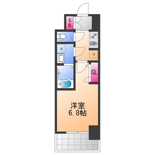 S−RESIDENCE堺浜寺broad【3階】の間取り