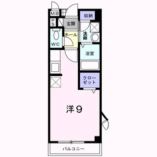 ベル アルモニー1番館【3階】の間取り
