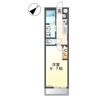 カンパニュール【2階】の間取り